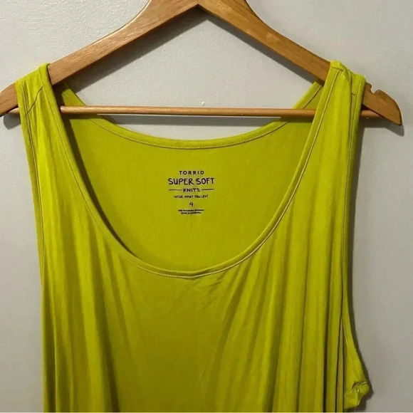 NWT Super Soft Scoop Neck Layering Tank 4X - Picture 4 of 7